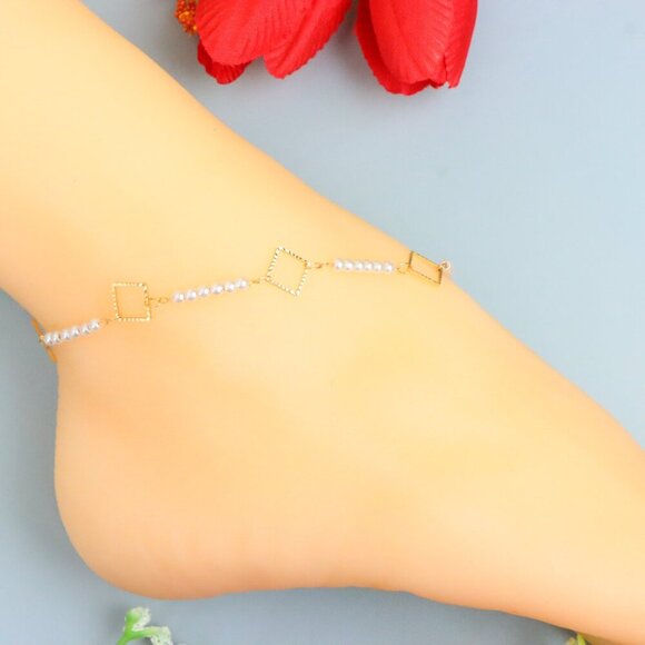 Handmade Anklet – A Stylish Choice for Women, Thoughtful Gift Idea, EVCH1793 - Picture 5 of 10